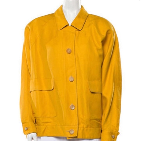 Hermes Mustard Utility Jacket size L - Picture 1 of 13